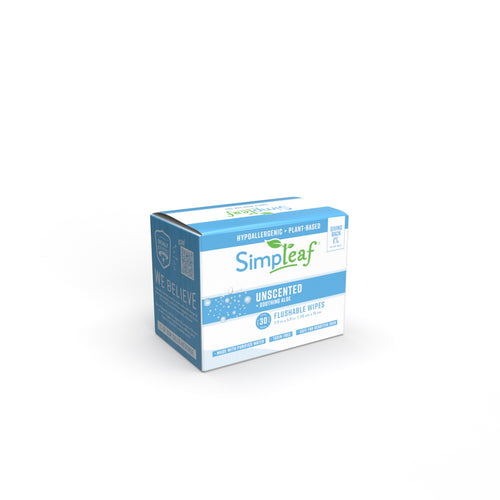 Unscented Flushable Wipes