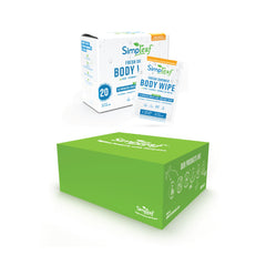 Aloe Vera-Unscented- Body Wipes Bundle Sample