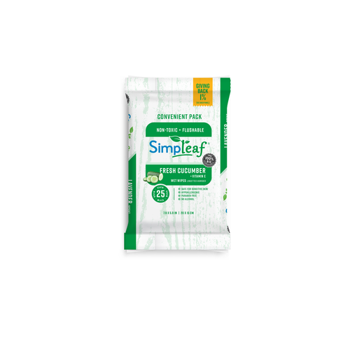 Flushable Wipes, 50 Count